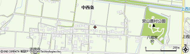 兵庫県加古川市八幡町中西条513周辺の地図