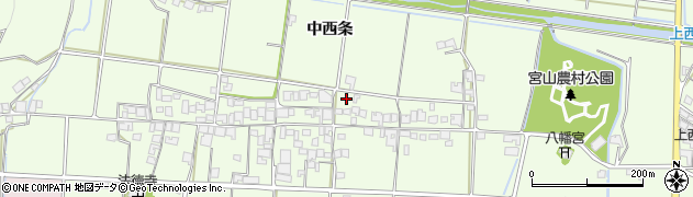 兵庫県加古川市八幡町中西条514周辺の地図