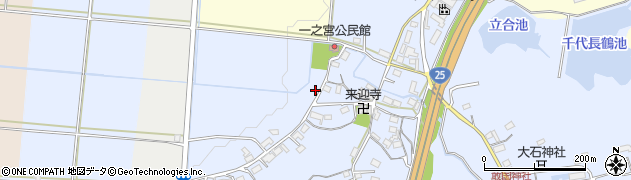 三重県伊賀市一之宮1376周辺の地図