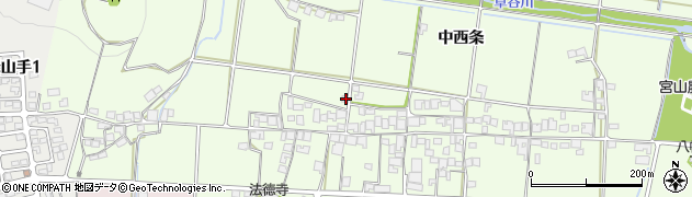 兵庫県加古川市八幡町中西条312周辺の地図