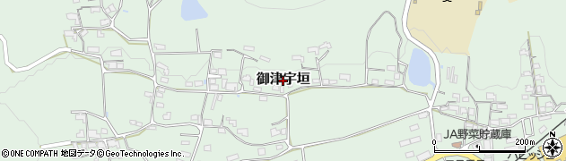 岡山県岡山市北区御津宇垣周辺の地図