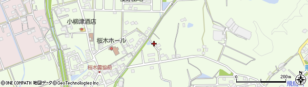 静岡県掛川市下垂木周辺の地図