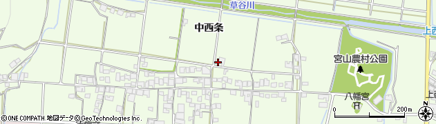 兵庫県加古川市八幡町中西条522周辺の地図