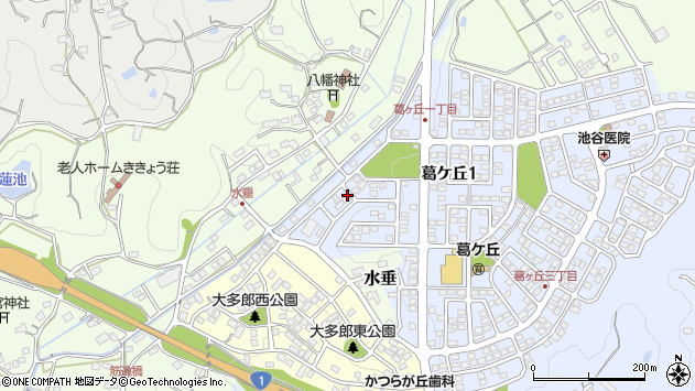〒436-0088 静岡県掛川市葛ケ丘の地図