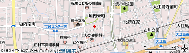 兵庫県姫路市網干区垣内東町65周辺の地図