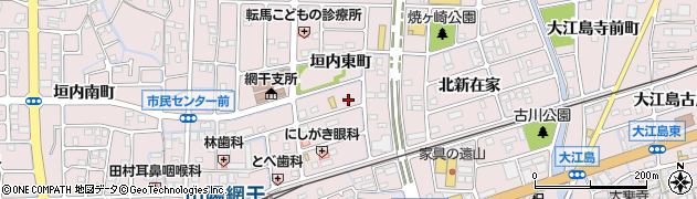 兵庫県姫路市網干区垣内東町63周辺の地図