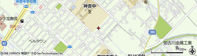 平田公園周辺の地図