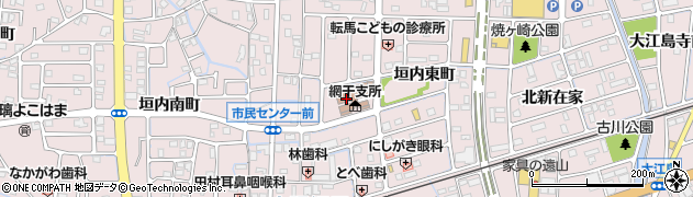 姫路市立　網干児童センター周辺の地図