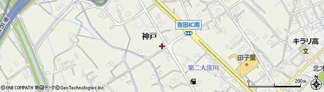 田吉庵周辺の地図