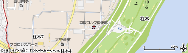 京阪ゴルフ倶楽部周辺の地図
