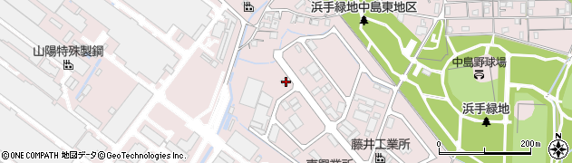 兵庫県姫路市飾磨区中島3366周辺の地図