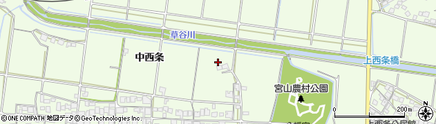 兵庫県加古川市八幡町中西条500周辺の地図