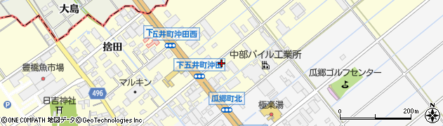 株式会社大和商会　東三河営業所周辺の地図