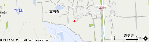 兵庫県三木市志染町高男寺526周辺の地図