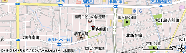 兵庫県姫路市網干区垣内東町128周辺の地図