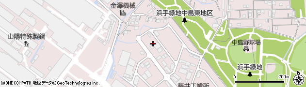 兵庫県姫路市飾磨区中島3444周辺の地図