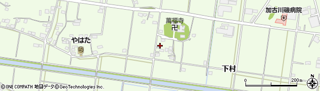 兵庫県加古川市八幡町下村1125周辺の地図