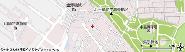 兵庫県姫路市飾磨区中島3443周辺の地図