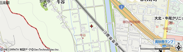 兵庫県高砂市北浜町（牛谷）周辺の地図