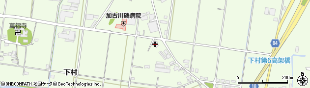 兵庫県加古川市八幡町下村1548周辺の地図
