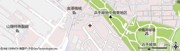兵庫県姫路市飾磨区中島3439周辺の地図