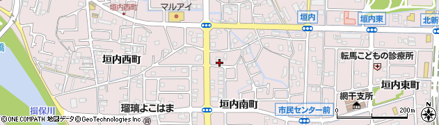 兵庫県姫路市網干区垣内南町1983周辺の地図