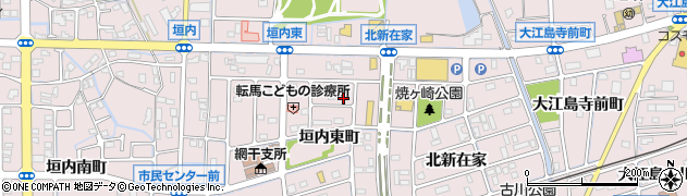 兵庫県姫路市網干区垣内東町117周辺の地図