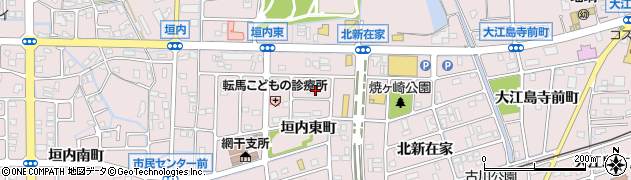 兵庫県姫路市網干区垣内東町118周辺の地図