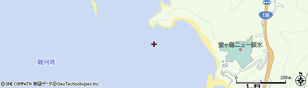 伊豆西南海岸周辺の地図