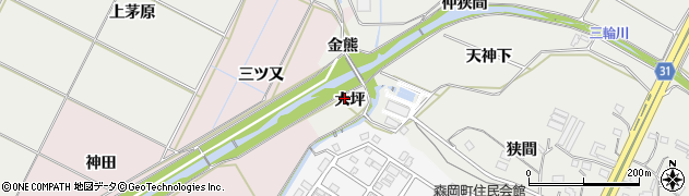 愛知県豊橋市石巻本町（大坪）周辺の地図