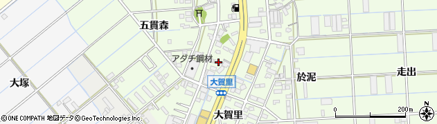 愛知県豊橋市大村町高之城30周辺の地図