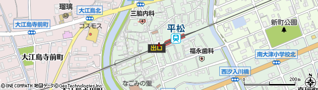 平松駅周辺の地図