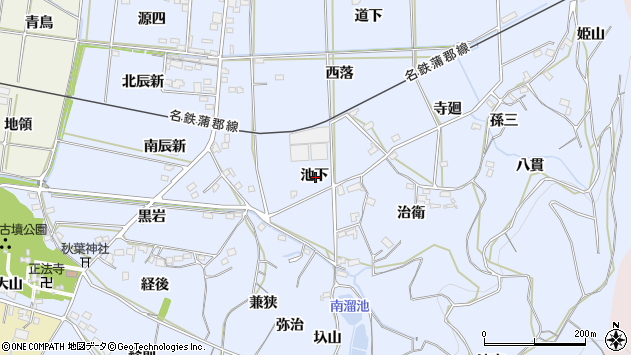 〒444-0512 愛知県西尾市吉良町乙川の地図