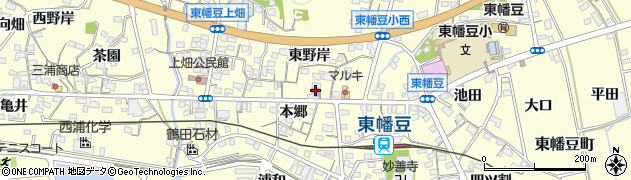 東幡豆郵便局 ＡＴＭ周辺の地図