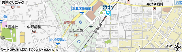 綜合警備保障株式会社　浜松支社浜北営業所周辺の地図