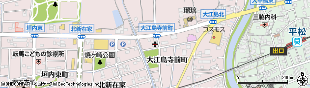 兵庫県姫路市網干区大江島寺前町68周辺の地図