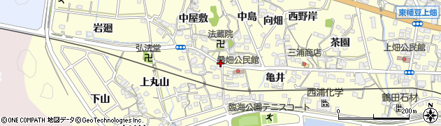 愛知県西尾市東幡豆町（引浜）周辺の地図
