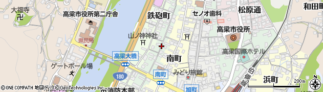 岡山県高梁市弓之町周辺の地図