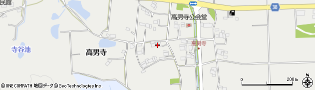 兵庫県三木市志染町高男寺402周辺の地図