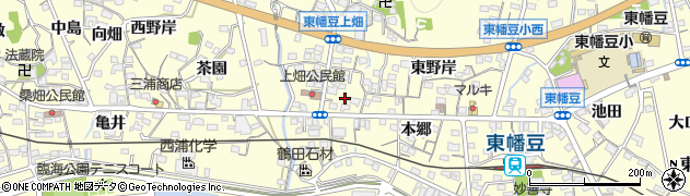 愛知県西尾市東幡豆町崎ノ畑48周辺の地図