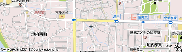 兵庫県姫路市網干区垣内南町348周辺の地図