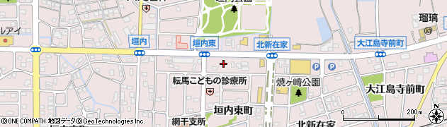 兵庫県姫路市網干区垣内東町151周辺の地図