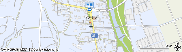 和田岡簡易郵便局周辺の地図