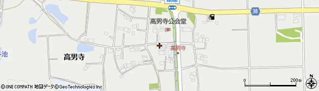 兵庫県三木市志染町高男寺338周辺の地図