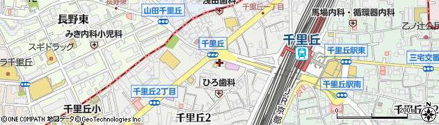 株式会社三島コーポレーション千里丘店周辺の地図