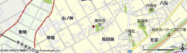 愛知県豊川市平井町坂田後周辺の地図