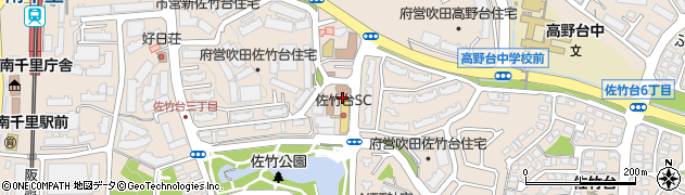 株式会社エコー美容室　南千里店周辺の地図