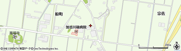 兵庫県加古川市八幡町下村1412周辺の地図