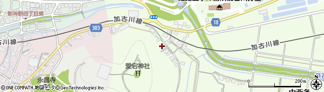 兵庫県加古川市八幡町中西条930周辺の地図