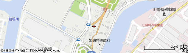 兵庫県姫路市飾磨区細江979周辺の地図